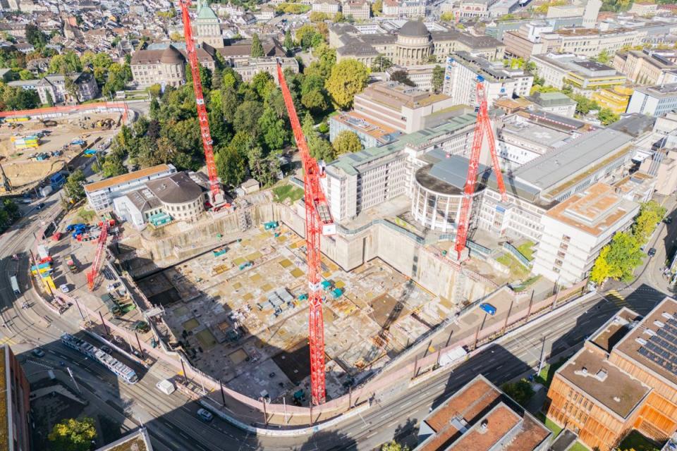 Unispital Neubau Campus Mitte Zürich