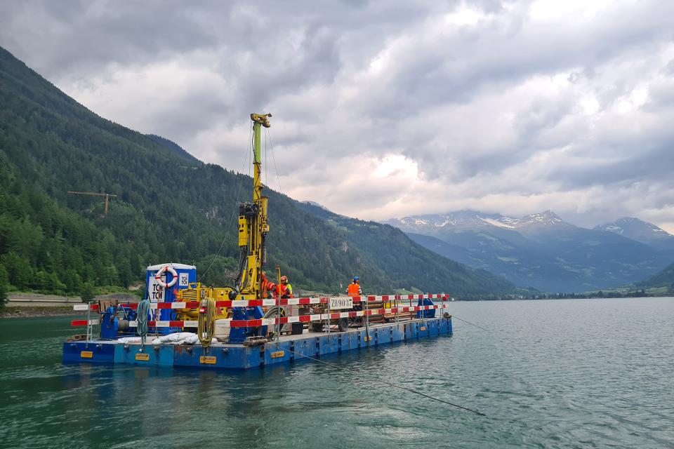 Fassungsbauwerk Miralago, Lago di Poschiavo