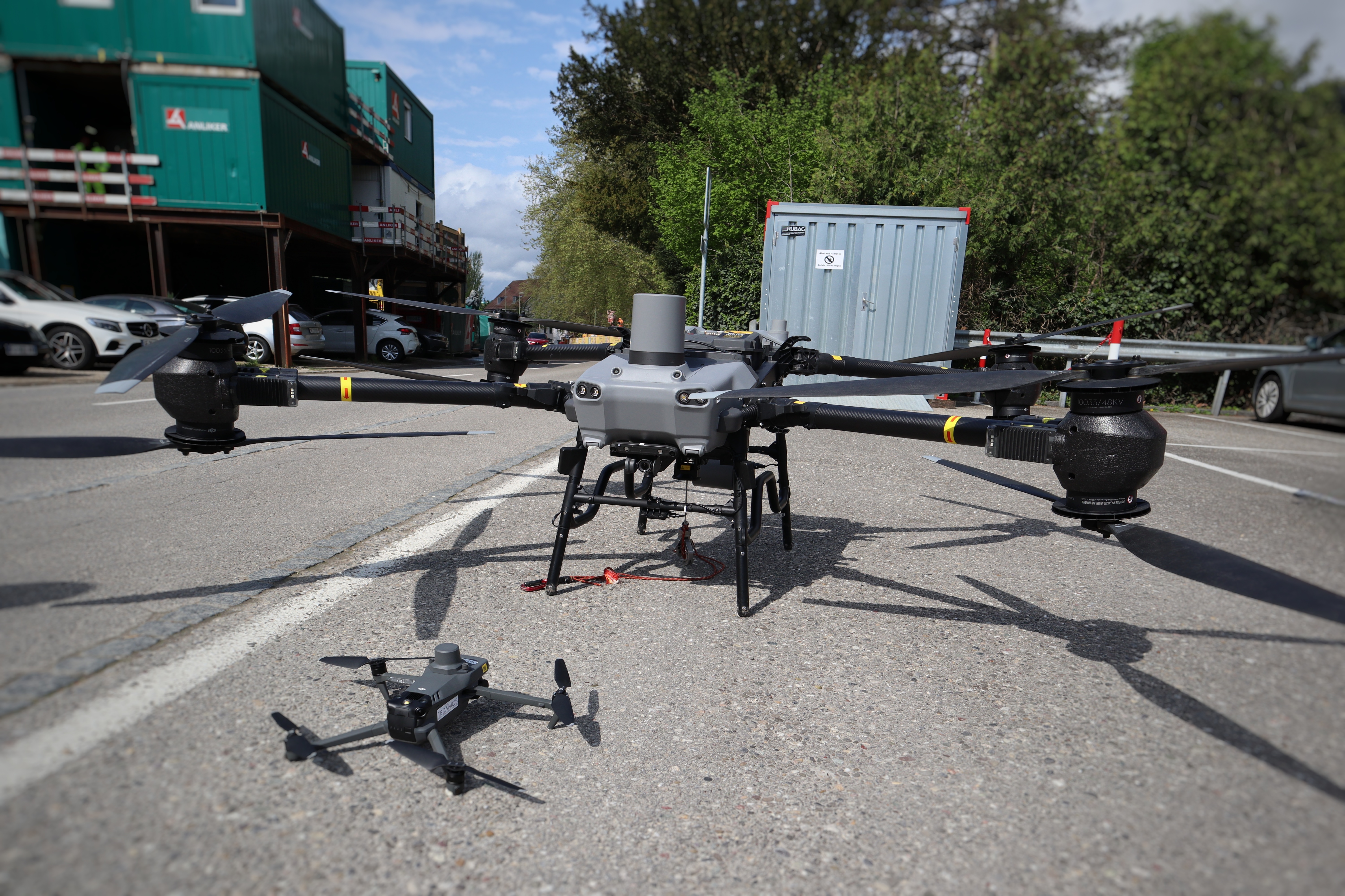 Baufortschrittskontrolle mit automatisierter DJI Dock 2 DroneCam