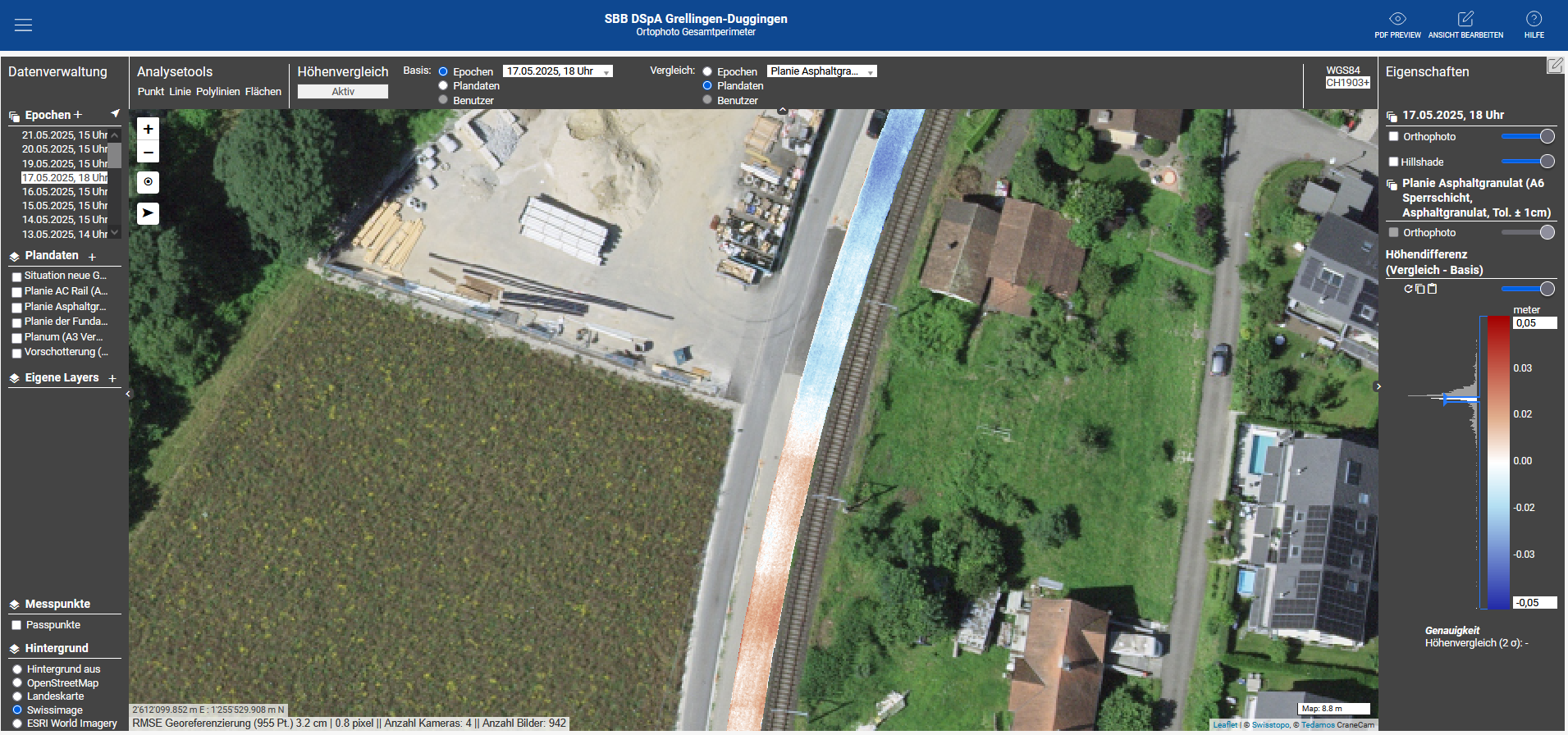 Baufortschrittskontrolle mit automatisierter DJI Dock 2 DroneCam