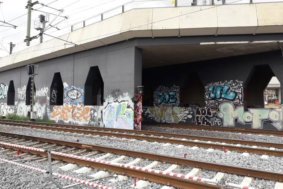 U-Bahnzugangsbauwerk Oberhafentunnel, Hamburg