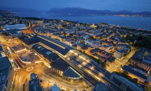 Lausanne railway station
