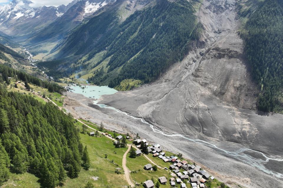 Éboulement du Kleines Nesthorn