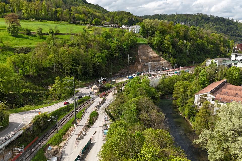 Potenziamento a doppio binario FFS – Tratta ferroviaria Grellingen–Duggingen